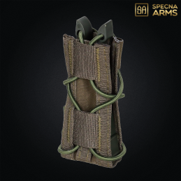 Specna Arms - Poche Chargeur SATAC™  "Tiger" MOLLE pour chargeur pistolet, olive drab - SAT-19-048591