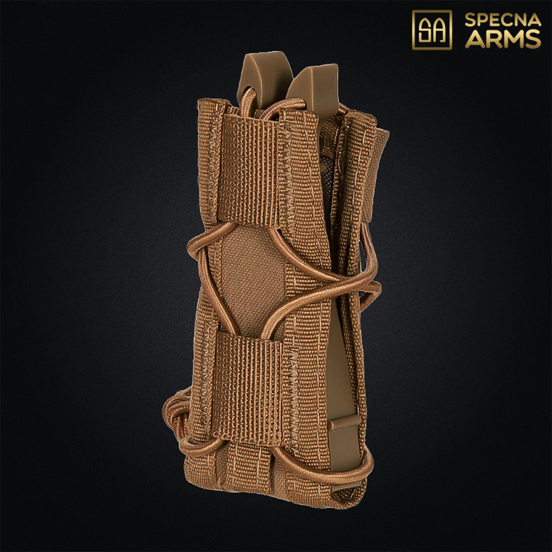 Specna Arms - Poche Chargeur SATAC™  "Tiger" MOLLE pour chargeur pistolet, coyote - SAT-19-048590