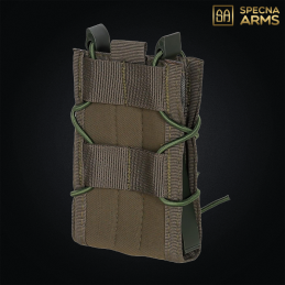 Specna Arms - Poche Chargeur SATAC™  "Tiger" MOLLE pour chargeur M4, AR15, olive drab - SAT-19-048595