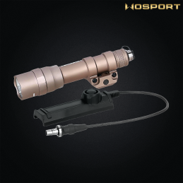 Wosport - Lampe tactique FL-03, 1300 lumens, tan - FL-03-T