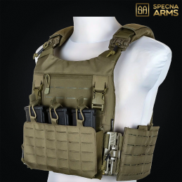 Specna Arms - Plate carrier SATAC™ QRB, laser cut, olive drab - SPE-18-041877