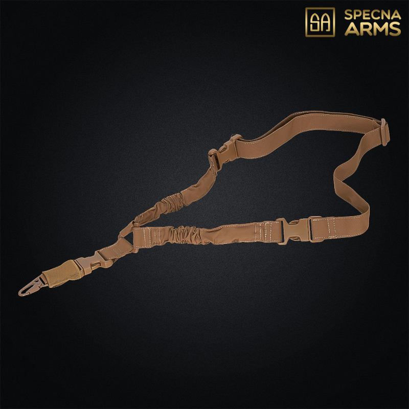 Specna Arms - Sangle tactique SATAC™ bungee, 1 point, coyote - SAT-34-048617