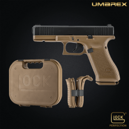 Umarex - Réplique de poing GLOCK™ 17, French Edition, Gen5, Green Gas, Blowback