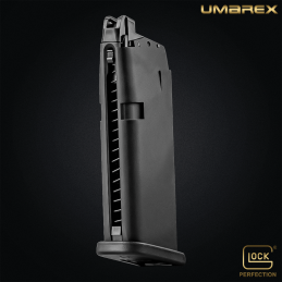 Umarex by VFC - Chargeur Green Gas, 19 billes pour GLOCK™ 19 Gen4