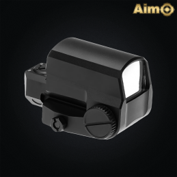AIM-O - Viseur point rouge et vert LCO, noir pour Airsoft - AO6001-BK