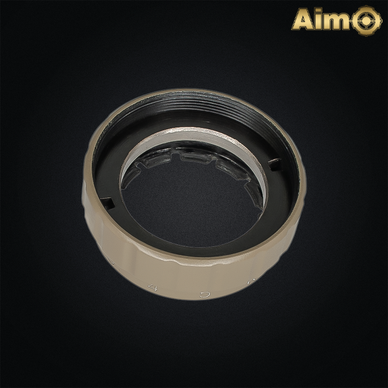 Aim-O - Logement (OEM) pour optique M4, Dark Earth