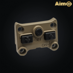 Aim-O - Plaque avec boutons de sélection (OEM) pour optique 551, 552, XPS, Dark Earth