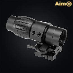 Aim-O - Magnifier FXD avec Zoom x4 FTS, noir - AO5338-BK