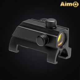 Aim-O - Viseur point rouge MP5, G3 pour Airsoft, noir - AO3016-BK