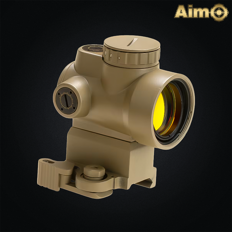 Aim-O - Viseur point rouge MRO MOA 2.0 dark earth pour Airsoft - AO3058-DE