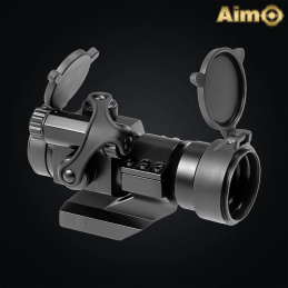 Aim-O - Viseur point rouge et vert M2 Cantilever, noir - AO5033-BK
