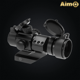 Aim-O - Viseur point rouge et vert M3 avec Montage Cantilever, noir - AO3011-BK