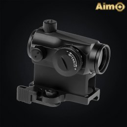 Aim-O - Viseur point rouge et vert T1 QD (Quick Detach) - AO5014-BK