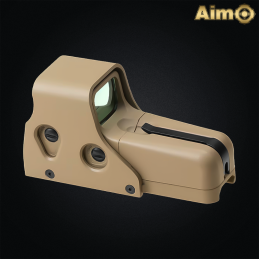 Aim-O - Viseur holographique 552, point rouge et vert, dark earth - AO5018-DE