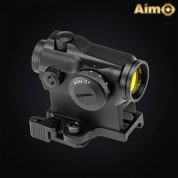 Aim-O - Viseur point rouge T2 high mount QD, noir - AO5074-BK
