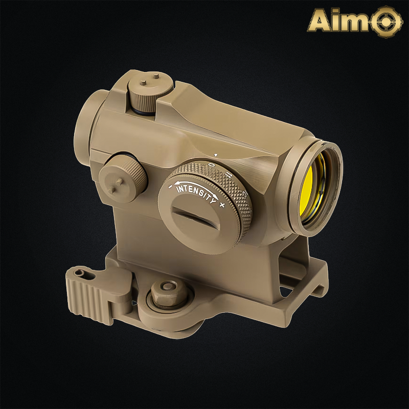 Aim-O - Viseur point rouge T2, High Mount QD, Dark Earth - AO5074-DE