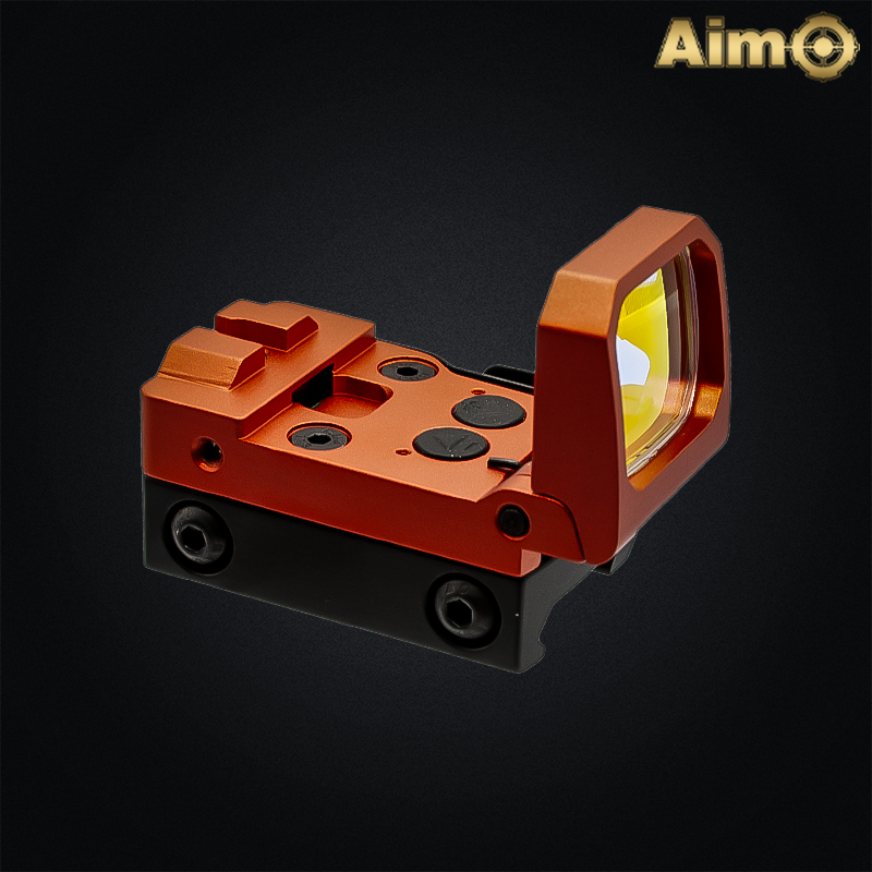 Aim-O - Viseur point rouge Flipdot Reflex orange - AO6008-OG