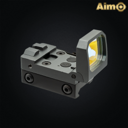 Aim-O - Viseur point rouge FlipDot Reflex Urban Grey - AO6008-GY