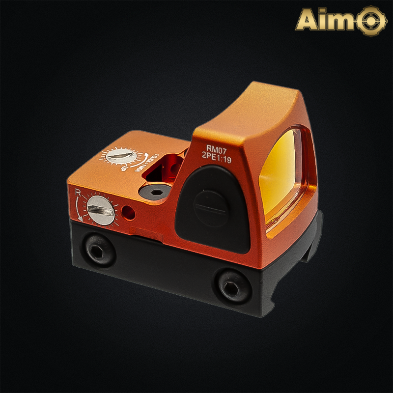 Aim-O - Viseur point rouge RMR Orange, Picatinny, Glock - AO1006-OG