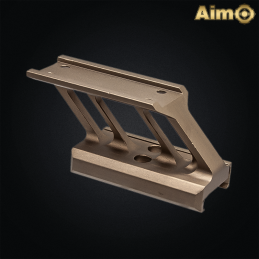 Aim-O - Montage, F1 pour viseurs T1, T2, dark earth - AO1780-DE