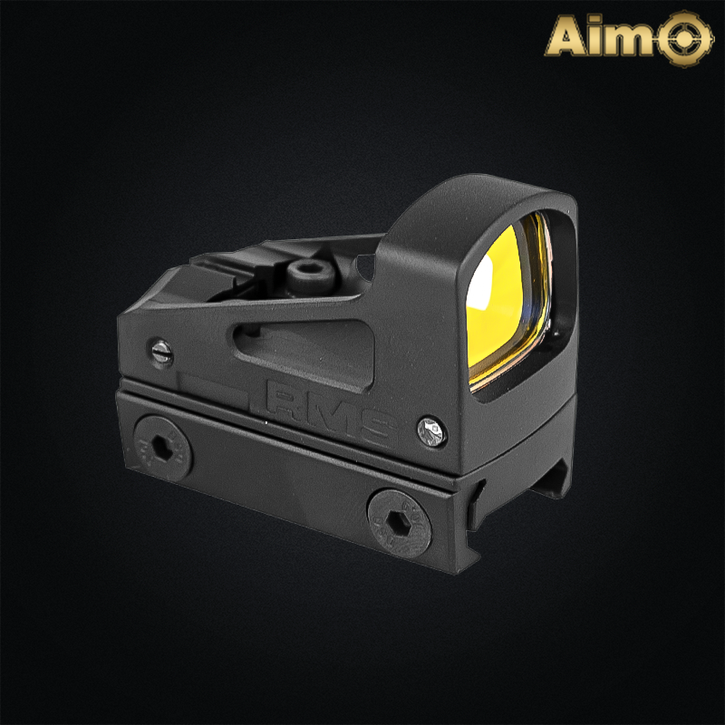Aim-O - Viseur point rouge RMS, RIS Picatinny, Glock pour Airsoft - AO6006-BK