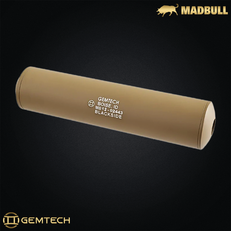 Madbull - Silencieux Gemtech™ Blackside , CCW, tan