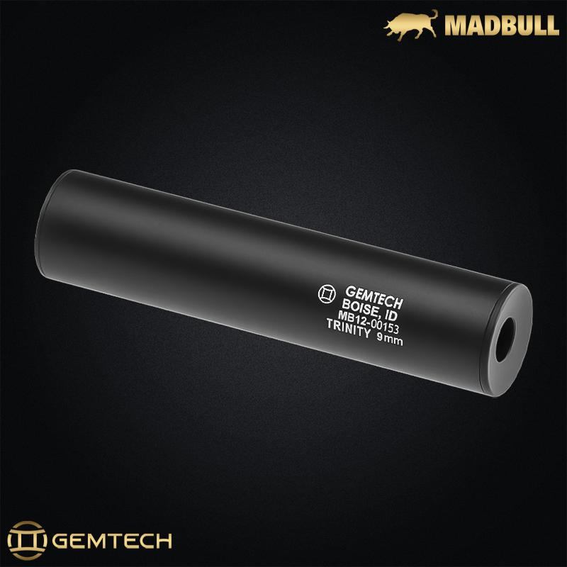 Madbull - Silencieux Gemtech™ Trinity 9mm, 14mm CCW