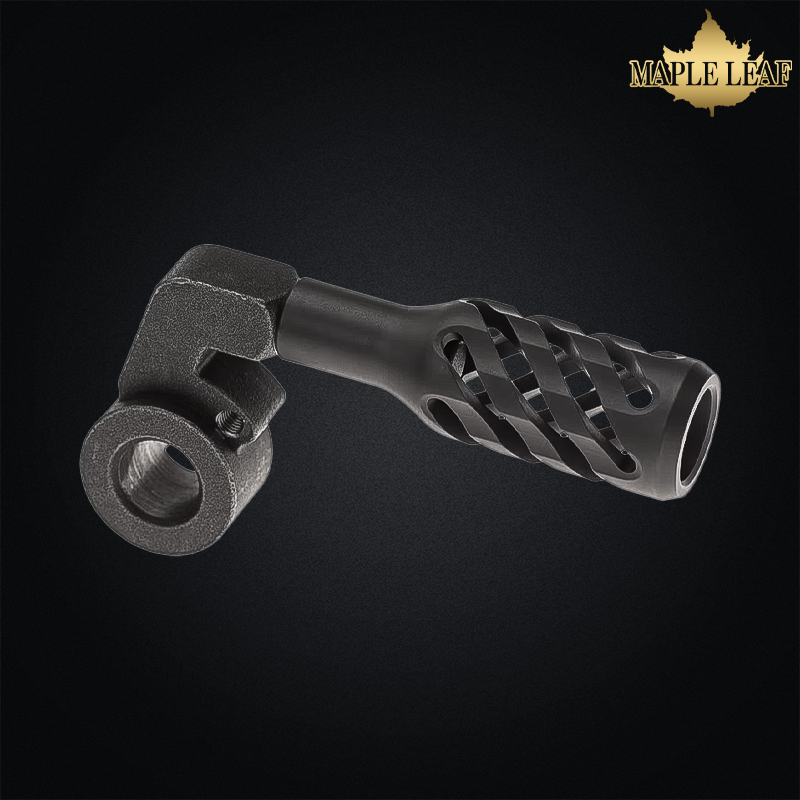 Maple Leaf - Levier d'armement Twisted Hollow, gaucher pour VSR Airsoft - VBH3L