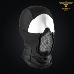Invader Gear - Masque grillagé Stalker MK.III, noir