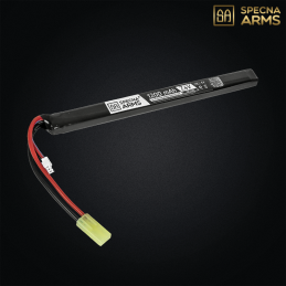 Specna Arms - Batterie Li-Po 7,4v 1200mAh 20/40C C, 1 Stick AK, Scorpion EVO - SPE-06-029457