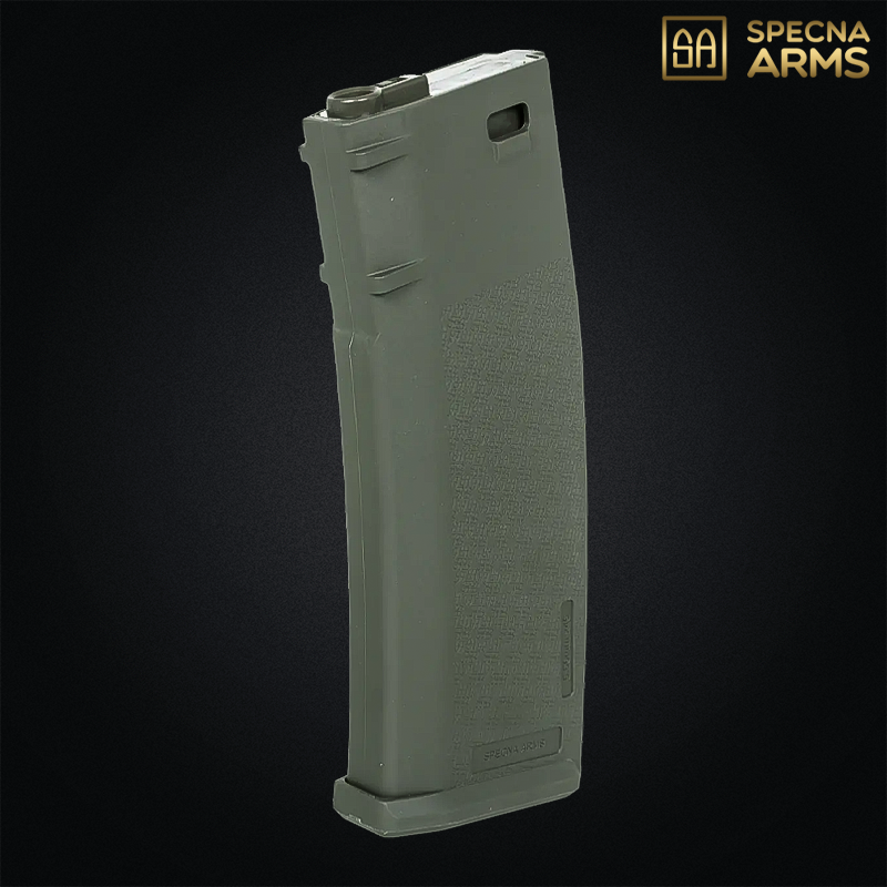 Specna Arms - Chargeur Mid-Cap S-MAG™ 120 Billes pour M4, olive drab - SPE-05-046726