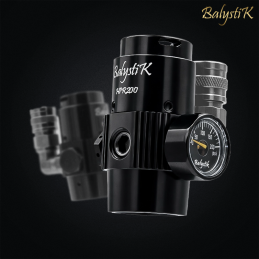 Balystik - Régulateur HPR200 version US, black OPS pour HPA - BA-HPR200BK-US