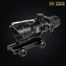 Specna Arms - Lunette de Visée 4x32 ACOG, Red Fiber, CORE™ - SPE-10-041893