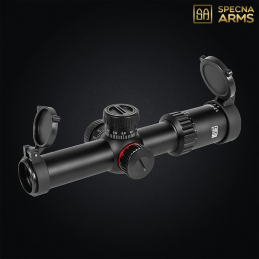 Specna Arms - Lunette de visée 1.2-6x24 IR, illuminée rouge et vert, CORE™ - SPE-10-043872