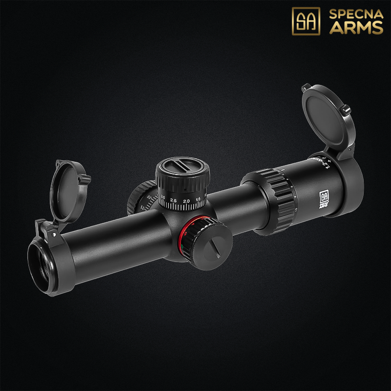 Specna Arms - Lunette de visée 1.2-6x24 IR, illuminée rouge et vert, CORE™ - SPE-10-043872