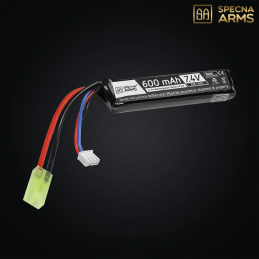 Specna Arms - Li-Po 7,4v 600mAh 20/40C C, 1 Stick, PDW, Tamiya - SPE-06-029217