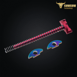 Cowcow - Set guide rod avec buffer pour AAP-01, rouge - CCT-AAP01-009