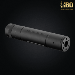 BO Manufacture - Silencieux universel D 35 x 150mm pour Airsoft - A60204
