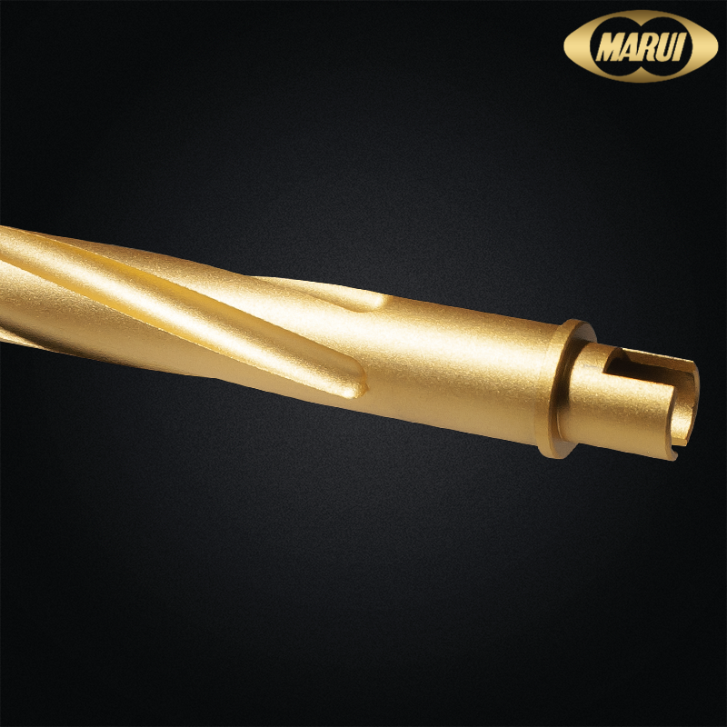 Tokyo Marui - Outer barrel Twisted + bague de calage MTR16 Gold Edition GBBR