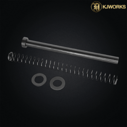 Ensemble guide-ressort de rappel de culasse et buffer d'origine KJ Works pour CZ P-09.