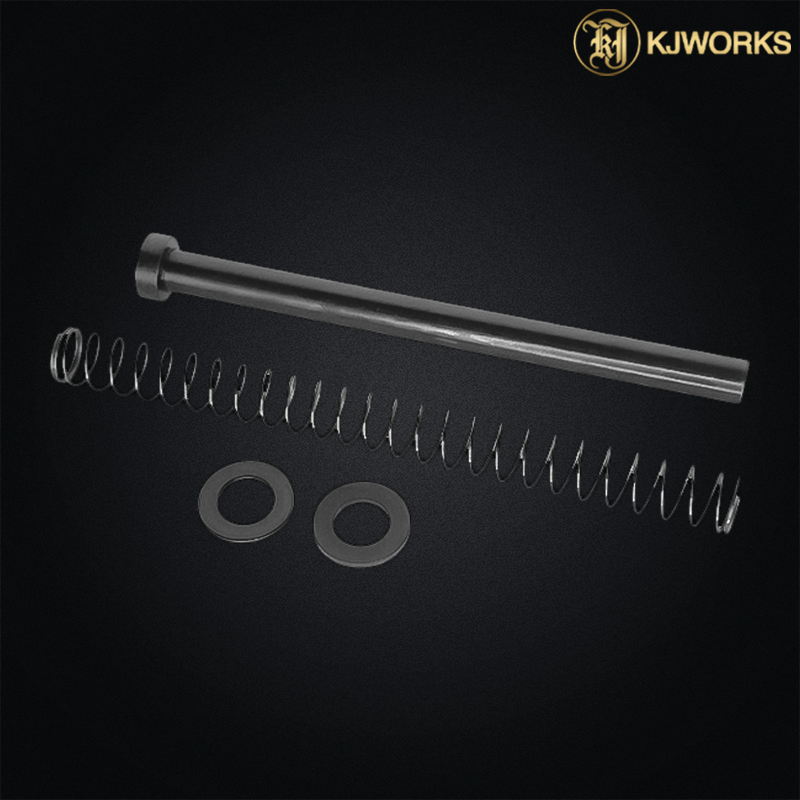 Ensemble guide-ressort de rappel de culasse et buffer d'origine KJ Works pour CZ P-09.