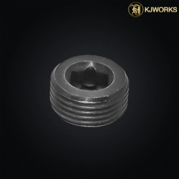Ecrou de serrage de chargeur CO2 pour réplique GBB KP-13 KJ Works.