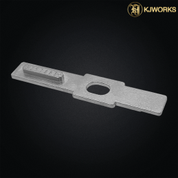 Plaque de sécurité d'origine pour réplique airsoft GBB KP-13 KJ Works.