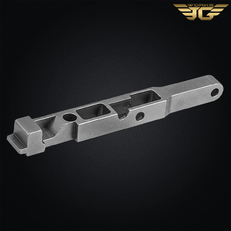 Trigger sear, accroche de détente origine Jing Gong pour bloc détente sniper BAR-10 airsoft.