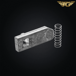 Déconnecteur de détente lock lever d'origine avec ressort pour sniper BAR-10 Jing Gong airsoft.