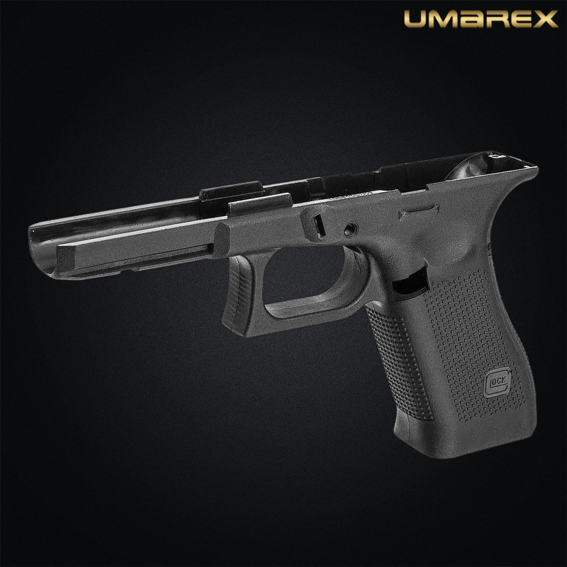 Frame, corps inférieur d'origine noir pour répliques Glock 17 Gen5 GBB Umarex VFC.