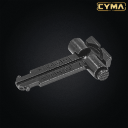 Mire arrière 800m en metal d origine pour replique airsoft AK Cyma