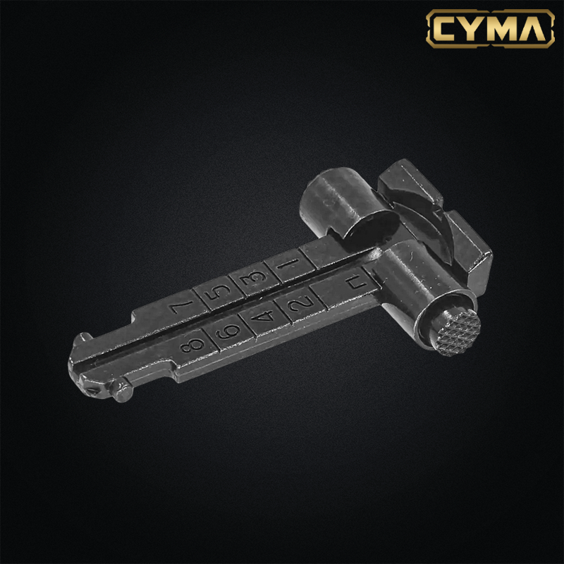 Mire arrière 800m en metal d origine pour replique airsoft AK Cyma