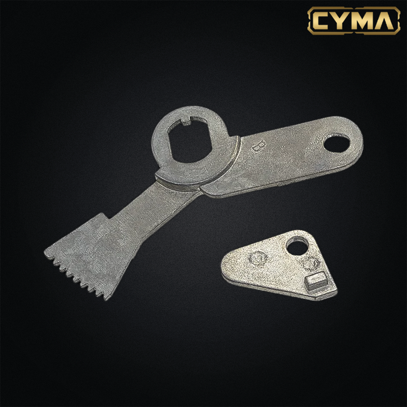 Ensemble leviers métalliques internes de sélecteur de tir pour gearbox V3 AK Cyma
