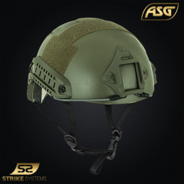 Casque réplique d'airsoft type FAST Olive Drab ASG Strike Systems